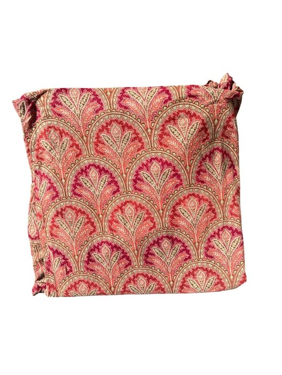 Other - Pottery Barn Marcelle Duvet King Red Medallion Paisley Boho Global Shabby Chic